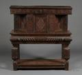 Jacobeanstyle Carved Oak Court Cabinet