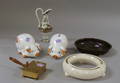 Six Assorted Ceramic and Metal Decorative and Collectible Items