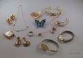Small Group of Gold and Costume Estate Jewelry