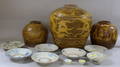 Group of Assorted Asian Ceramic Domestic and Tableware