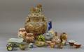 Approximately Twenty Pieces of Assorted Japanese and Chinese Decorated Ceramics