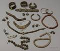 Lot of Ethnographic and Asian Silver Jewelry