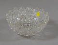 Clark Colorless Cut Glass Bowl