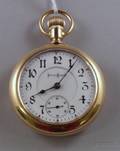 Goldfilled Open Face Illinois Watch Co Bunn Special 21jewel Pocket Watch