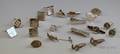 Small Group of Sterling Silver Cuff Links and Tie Tacks