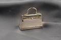Sterling Silver Kelly Bag Pillbox Hermes