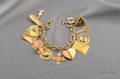 14kt Gold Charm Bracelet