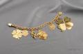 14kt Gold Charm Bracelet