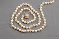 Cultured Pearl and Diamond Necklace