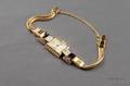 Retro 14kt Gold Sapphire and Diamond Wristwatch Tiffany  Co