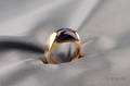 18kt Gold and Amethyst Saddle Ring Bulgari