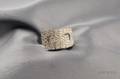 18kt White Gold and Diamond Parentesi Ring Bulgari