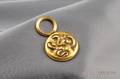 Art Nouveau 14kt Gold Snake Fob