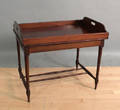 Georgian mahogany butlers tray table