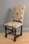 William  Mary beech side chair