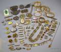 Large Group of Assorted Victorian and Art Nouveau Estate and Costume Jewelry