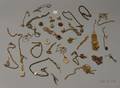 Group of Assorted Watch Chains and Fobs