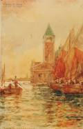 Prosper Louis Senat American 18521925 Venetian Canal