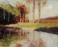 William Chadwick American 18791962 Edge of the Pond