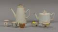 Seven Pieces of Chinese Export Porcelain Tea and Coffeeware