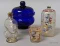 Four Pieces of Assorted 18th20th Century Glass