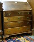 Chippendale Cherry Slantlid Desk