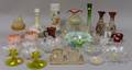 Approximately Thirtysix Pieces of Late Victorian and Early 20th Century Art Glass and Tableware