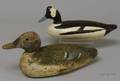 Two Carved and Painted Duck Decoys
