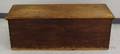 Stained Pine Dovetailconstructed Sea Chest with Canted Sides