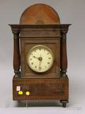 Mahogany Inlaid Clock Case