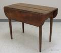 Federal Cherry Dropleaf Pembroke Table with Drawer