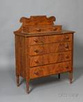 Classical Grainpainted Poplar Chest of Drawers