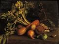 Continental School 19th Century Still Life with Vegetables