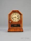 Rosewood Miniature Cottage Clock by Seth Thomas