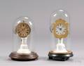 Two Unsigned Candlestand Clocks