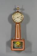 Mahogany Patent Timepiece or Banjo Clock