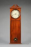 Mahogany Coffin Clock by Foster Campos