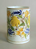 Pearlware tankard