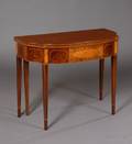 Federal Mahogany Inlaid Card Table