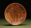 PreColumbian Polychrome Pottery Plate