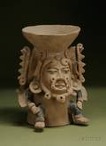 PreColumbian Pottery Censer