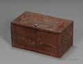 Mahogany Box with Reliefcarved Decoration