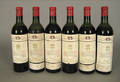 Six 750ml bottles of 1952 Mouton Rothschild