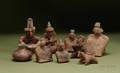 Nine PreColumbian Pottery Items