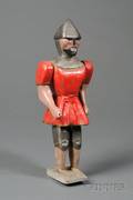 Polychrome Painted Soldier Whirligig Figure