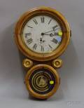 Rosewood Wall Clock by E Ingraham Company