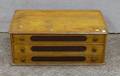 Late Victorian Ash Retail Counter ThreeDrawer Spool Chest with Contents
