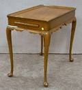 Kittinger Queen Anne Style Mahogany Traytop Tea Table