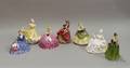 Seven Royal Doulton Ceramic Figures