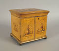 Japanese lacquer dresser box mid 19th c